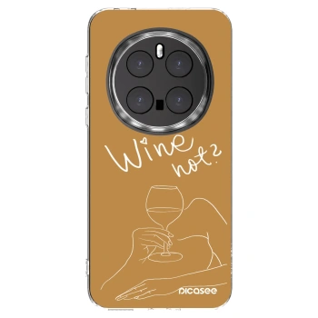 Picasee silikonski prozorni ovitek za Honor Magic7 Pro 5G - Wine not