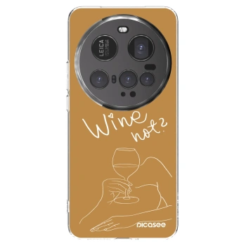 Picasee silikonski prozorni ovitek za Xiaomi 15 Ultra - Wine not