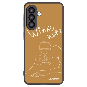 Picasee silikonski črni ovitek za Samsung Galaxy A26 5G A266B - Wine not