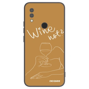 Picasee silikonski črni ovitek za Xiaomi Redmi 7 - Wine not