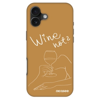 Ovitek za Apple iPhone 16 Plus - Wine not