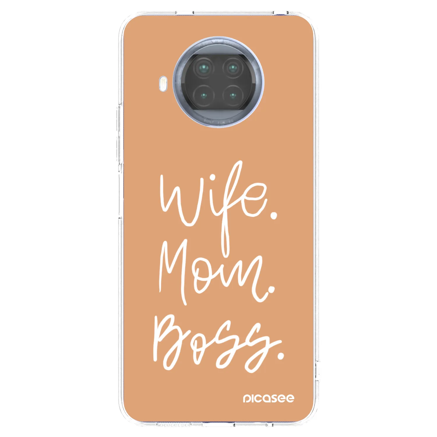 Picasee silikonski prozorni ovitek za Xiaomi Mi 10T Lite - Boss Mama