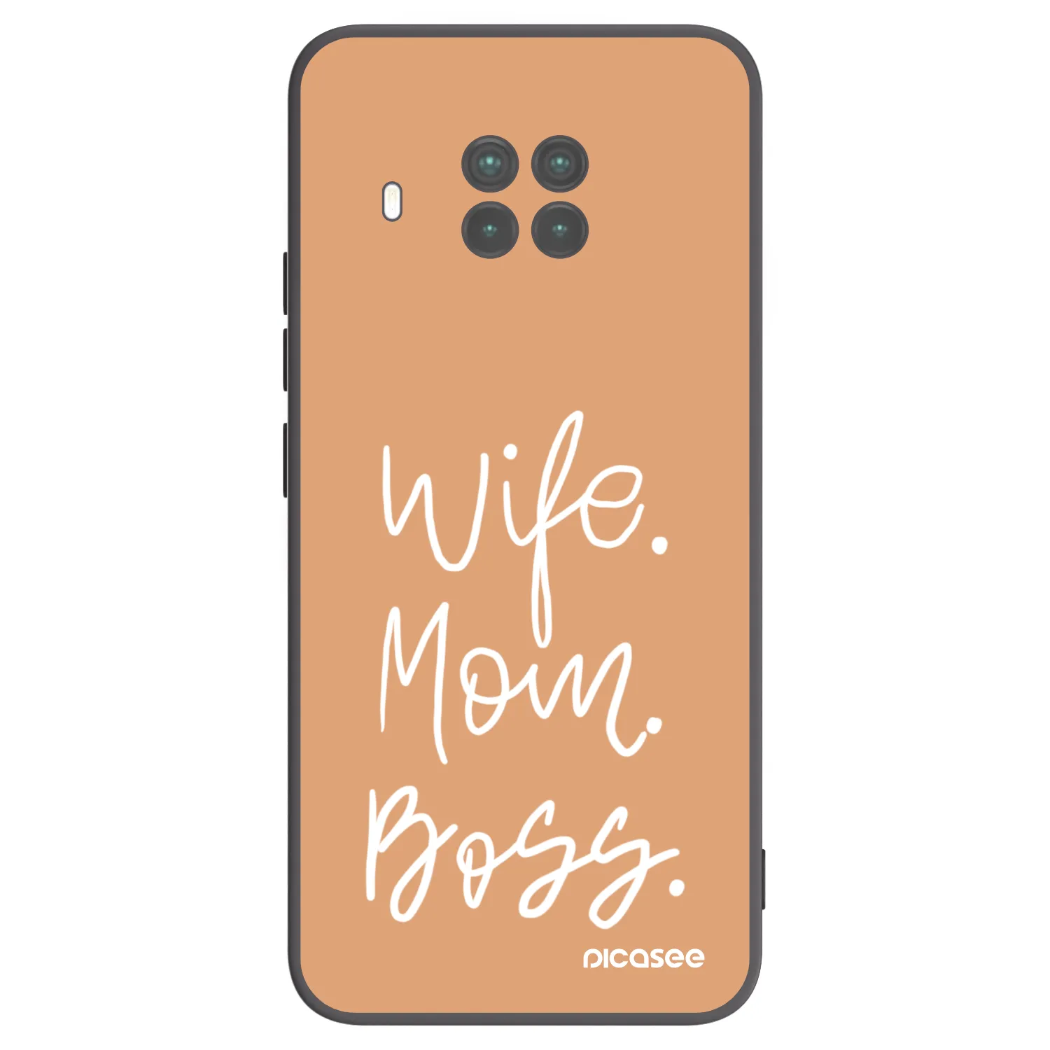 Picasee silikonski črni ovitek za Xiaomi Mi 10T Lite - Boss Mama