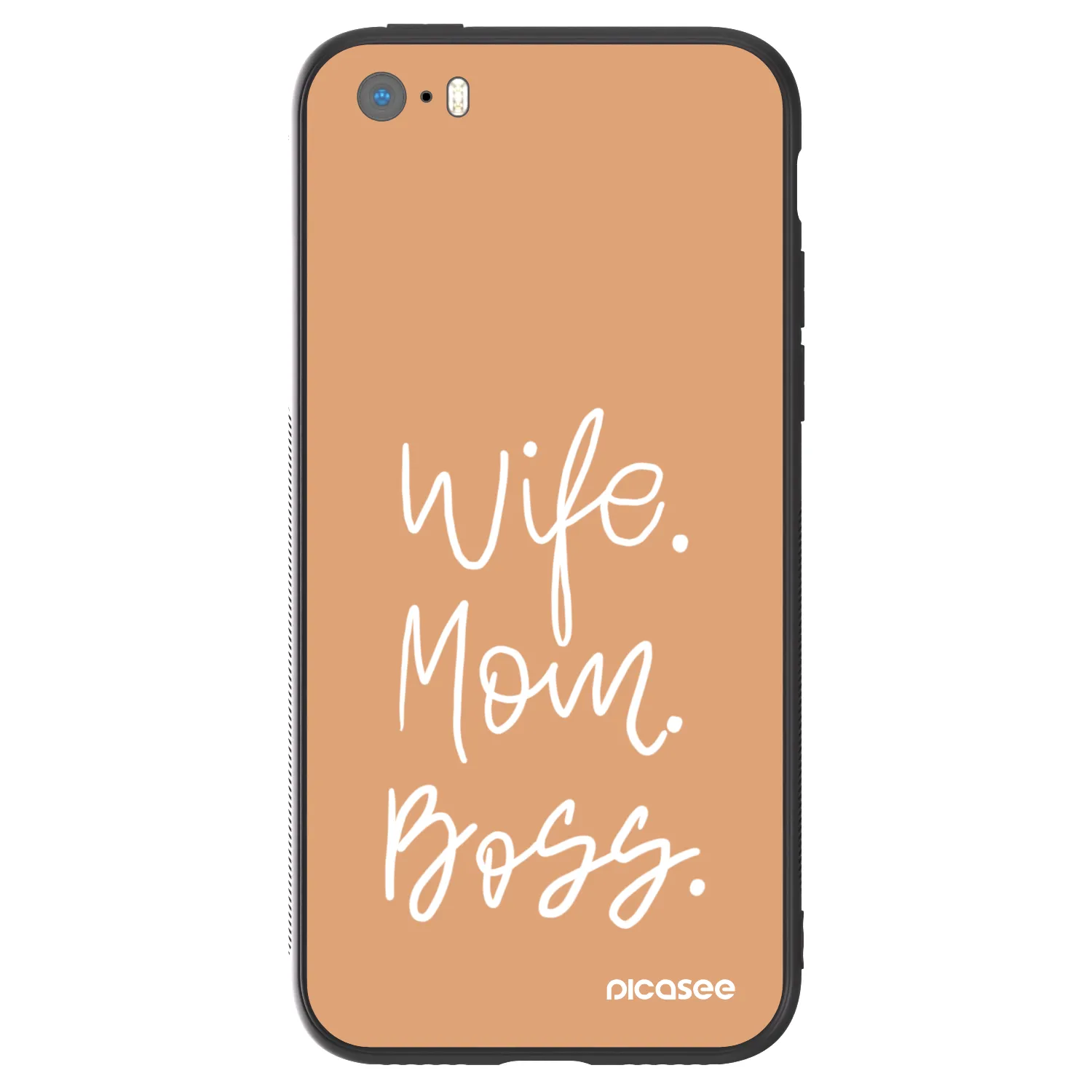 Picasee ULTIMATE CASE za Apple iPhone 5/5S/SE - Boss Mama