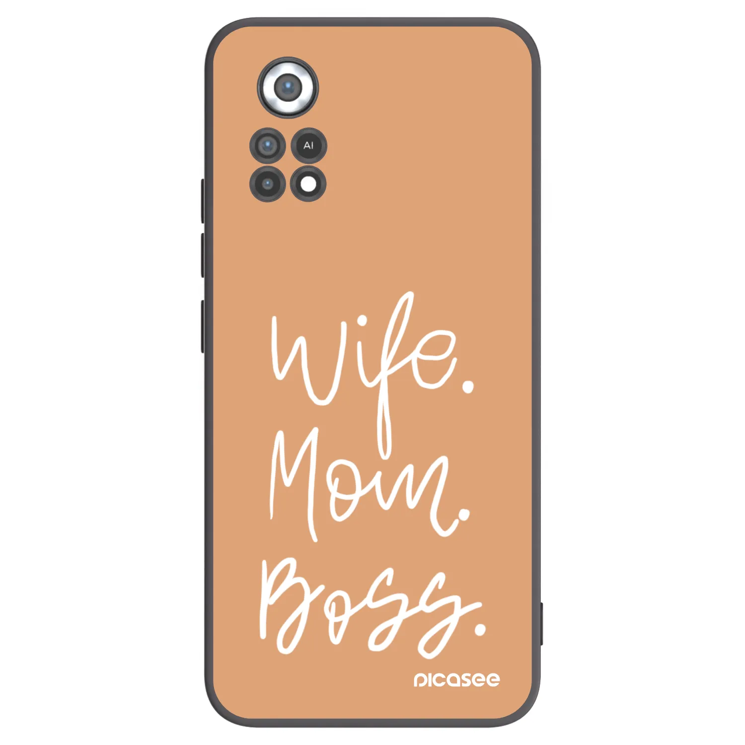 Picasee silikonski črni ovitek za Xiaomi Poco X4 Pro 5G - Boss Mama