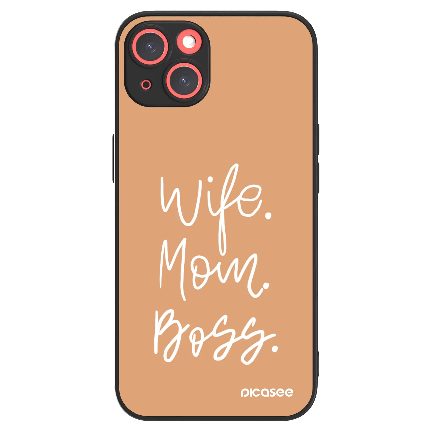 Picasee ULTIMATE CASE MagSafe za Apple iPhone 13 - Boss Mama