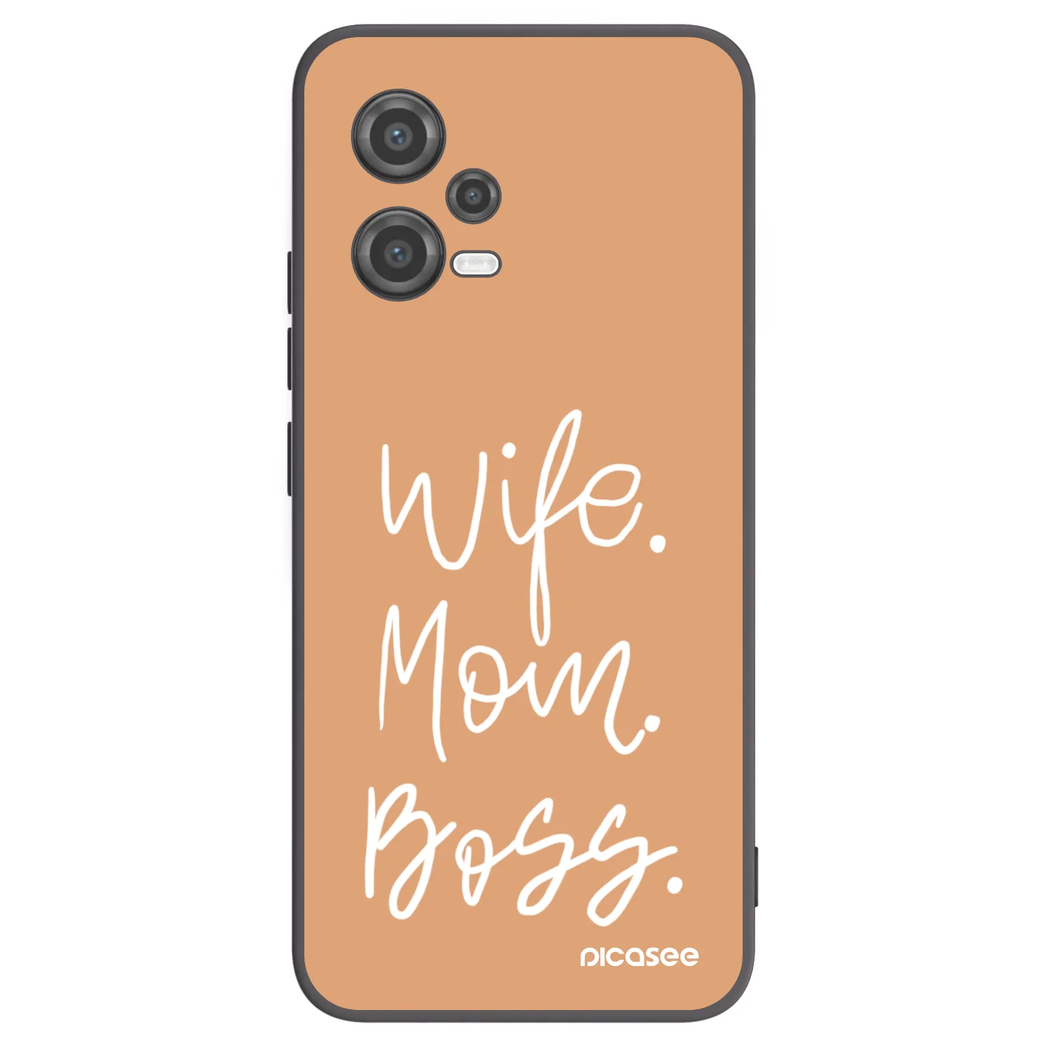 Picasee silikonski črni ovitek za Xiaomi Poco X5 - Boss Mama