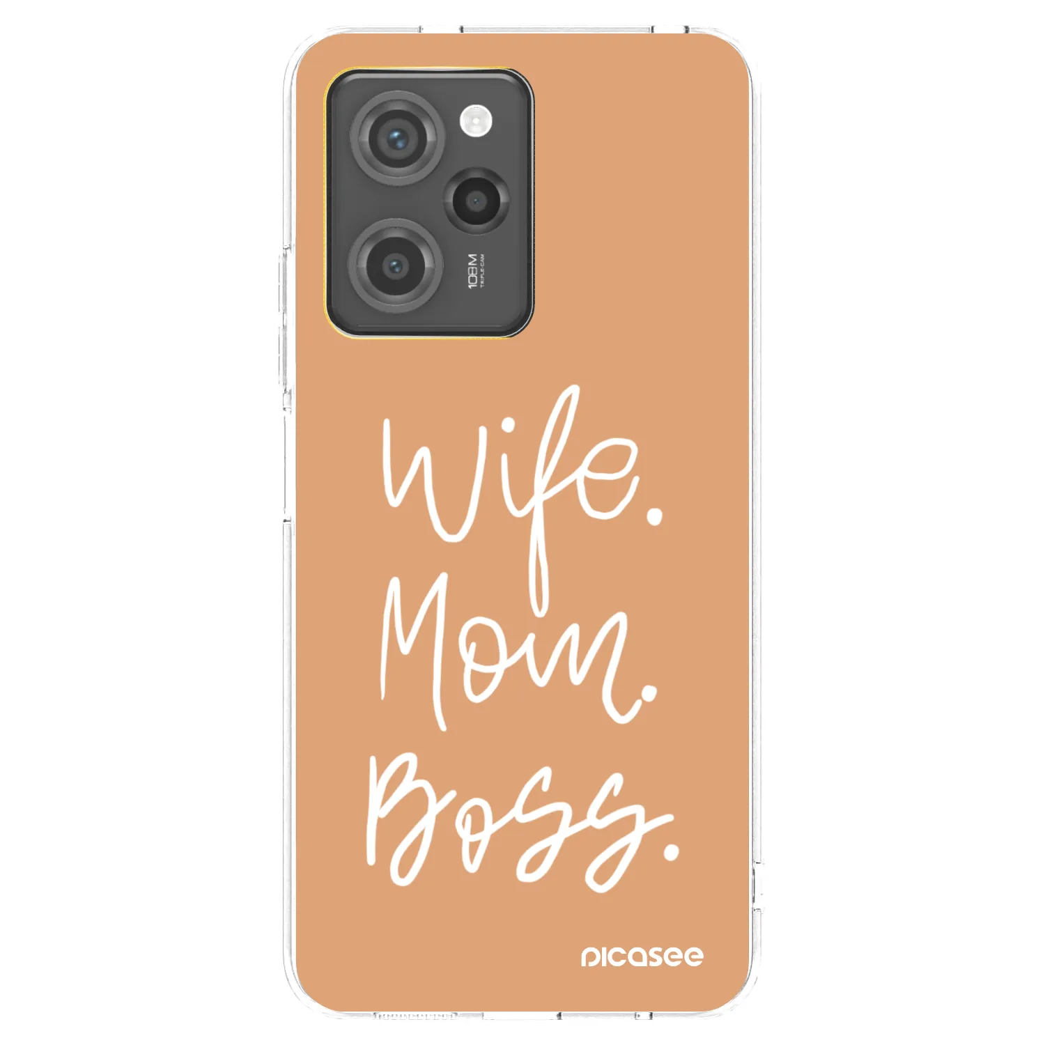 Picasee silikonski prozorni ovitek za Xiaomi Poco X5 Pro - Boss Mama