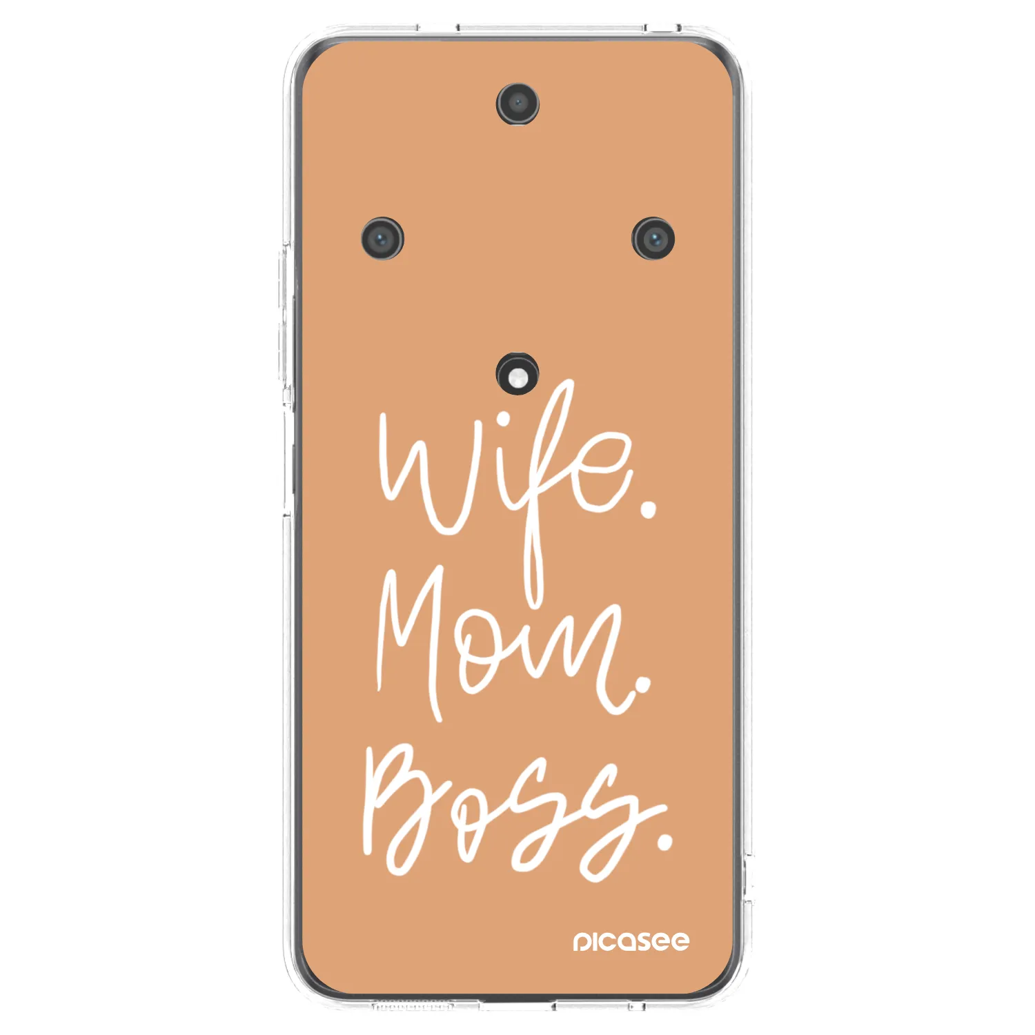 Picasee silikonski prozorni ovitek za Honor Magic5 Lite 5G - Boss Mama