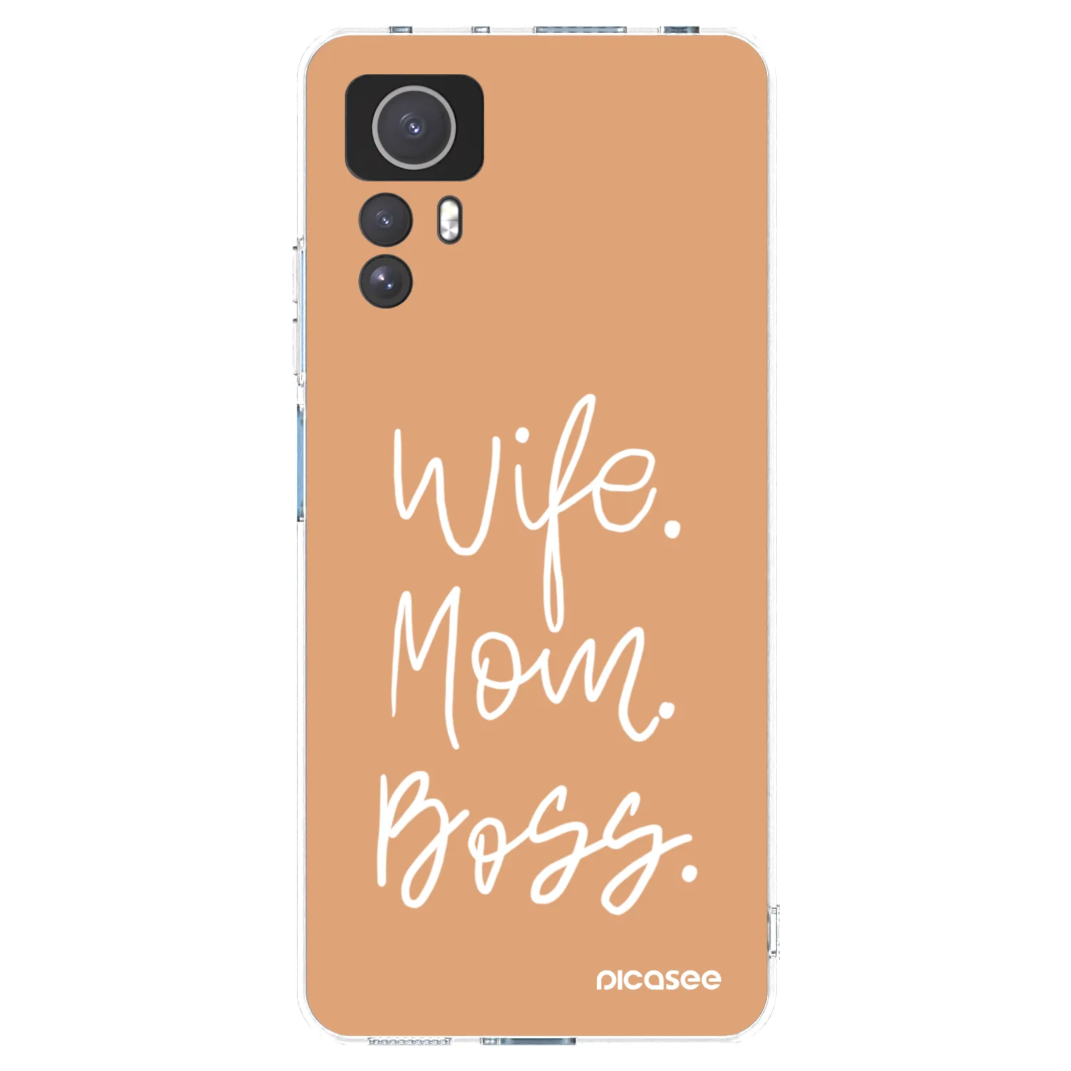 Picasee silikonski prozorni ovitek za Xiaomi Redmi Note 12S - Boss Mama