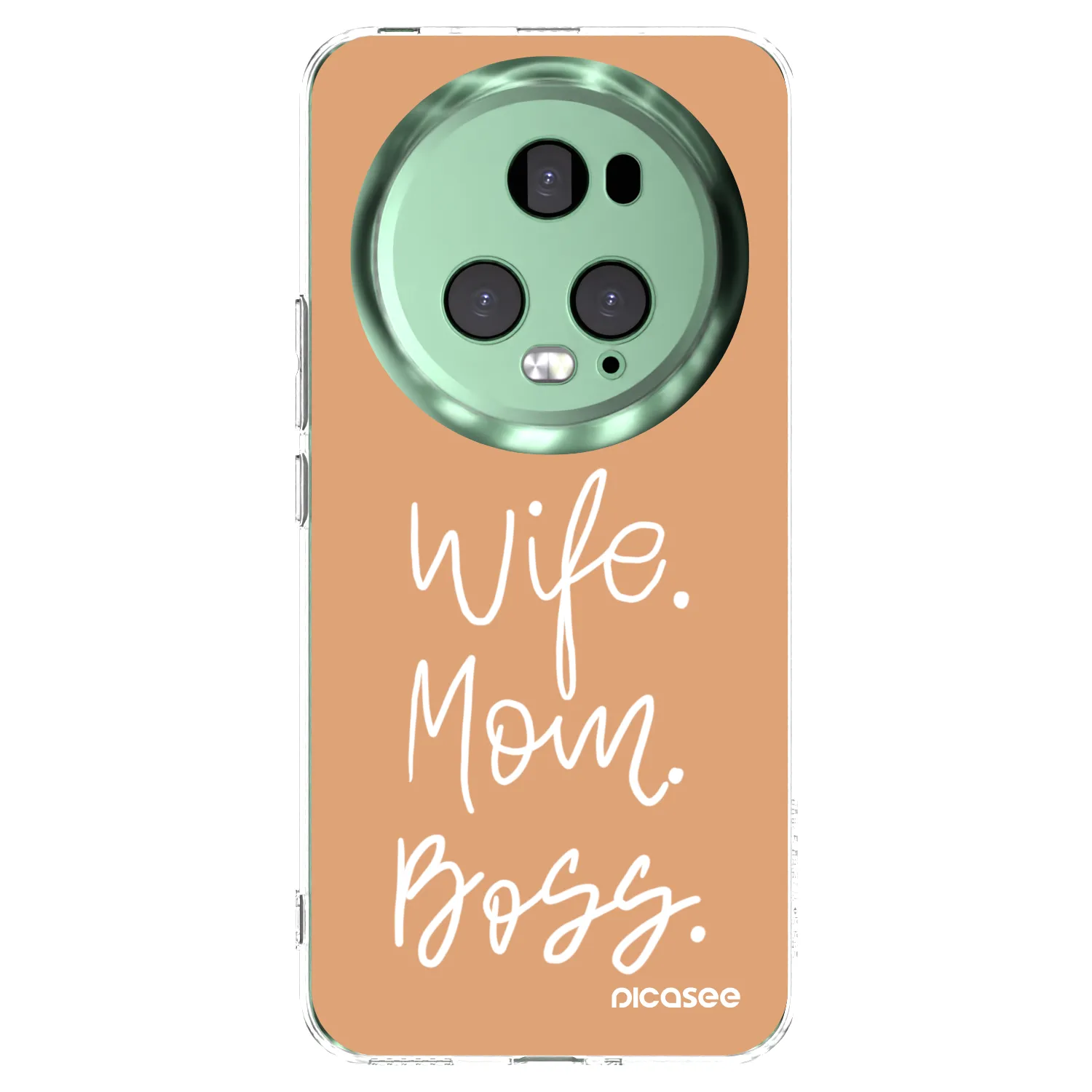 Picasee silikonski prozorni ovitek za Honor Magic5 Pro - Boss Mama