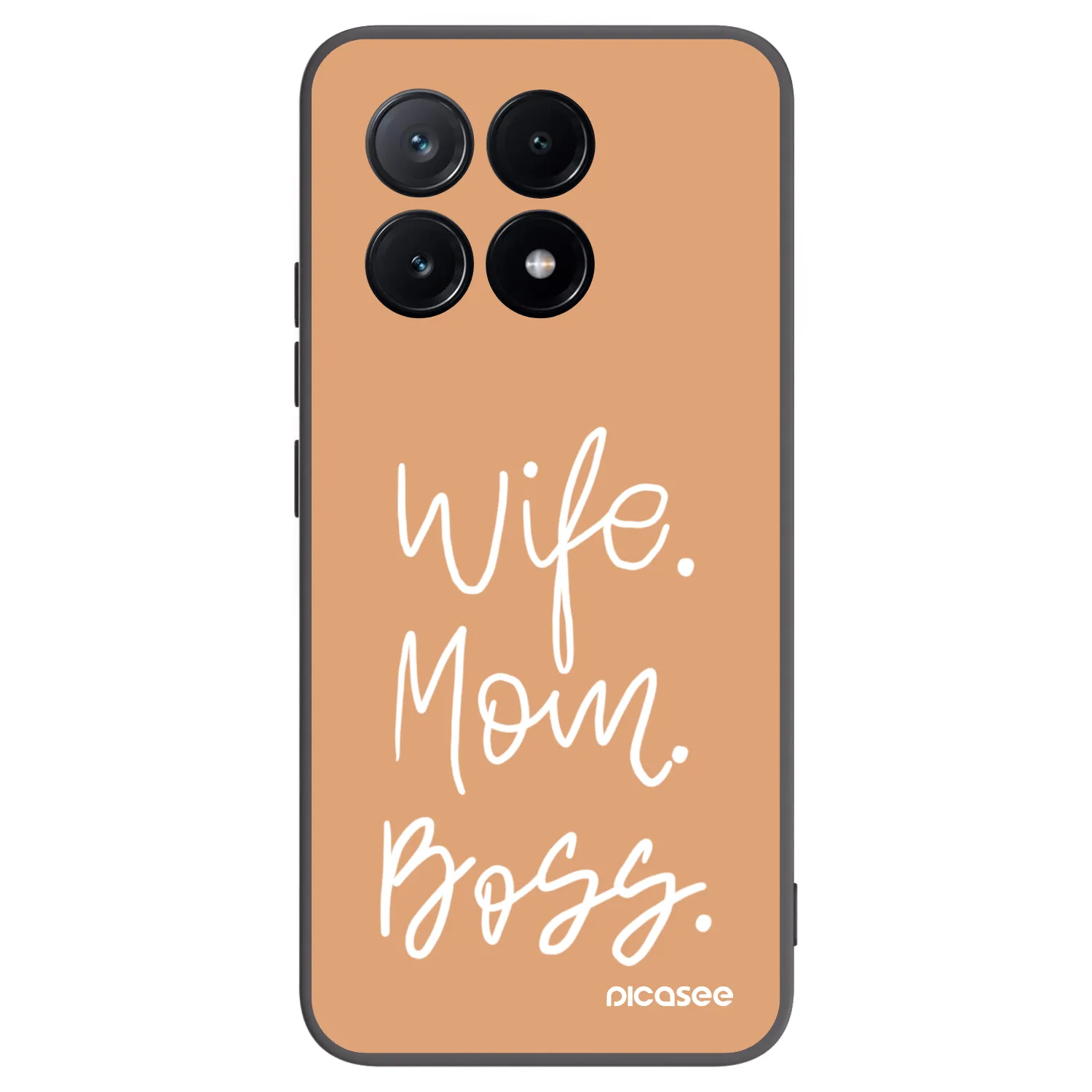 Picasee silikonski črni ovitek za Xiaomi Poco X6 Pro - Boss Mama