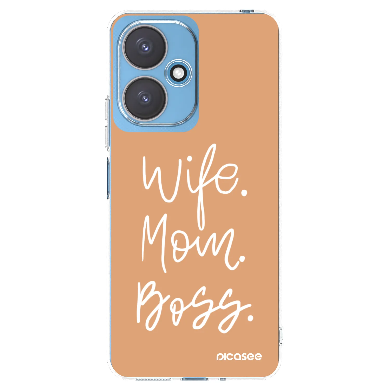 Picasee silikonski prozorni ovitek za Xiaomi Redmi 13C 5G - Boss Mama