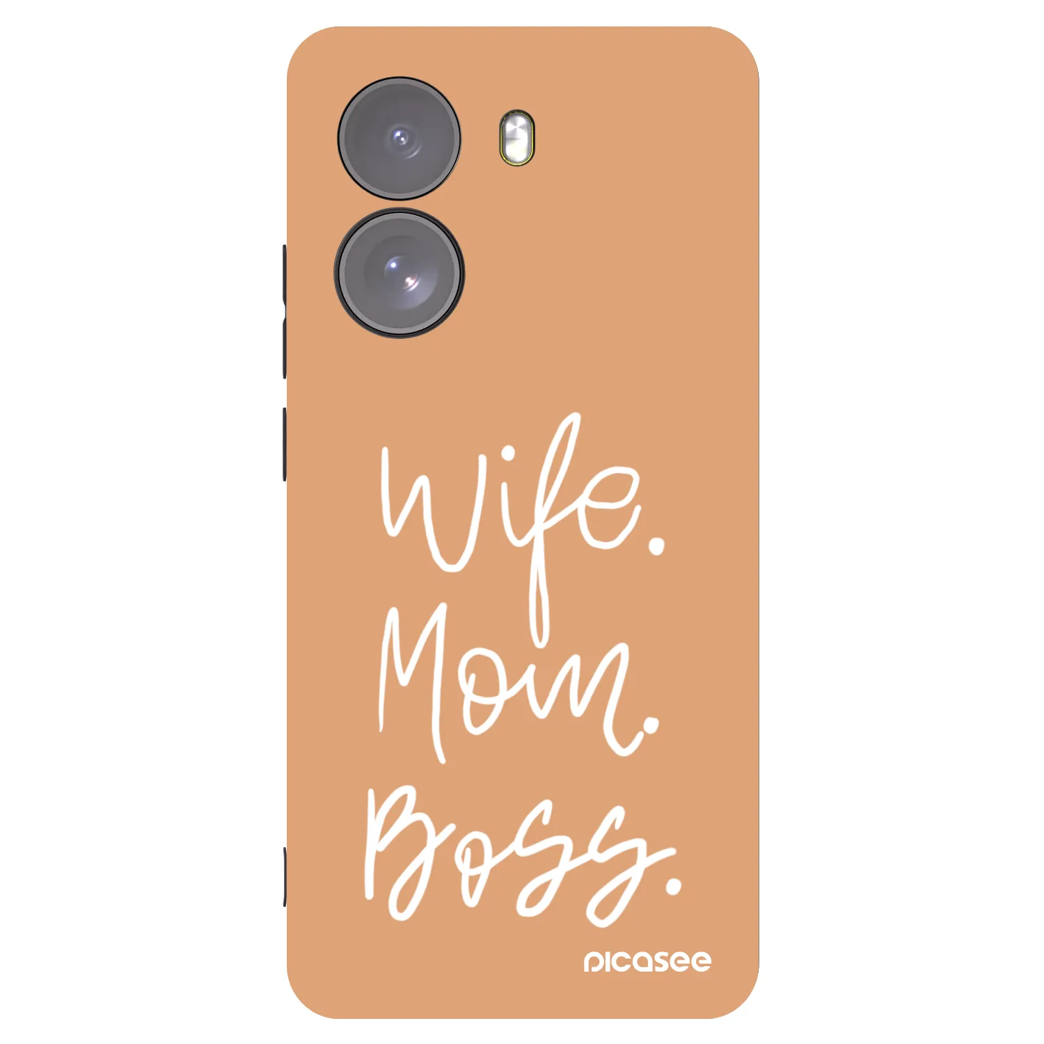 Picasee silikonski črni ovitek za Xiaomi Poco X7 - Boss Mama
