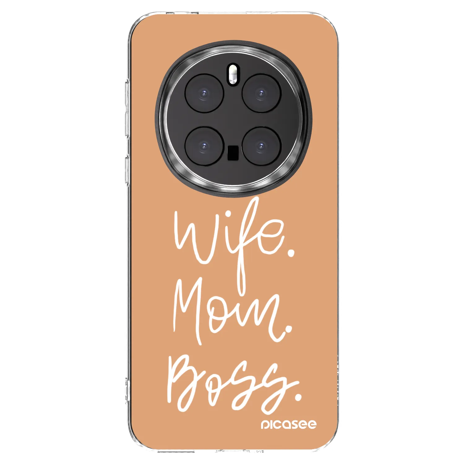 Picasee silikonski prozorni ovitek za Honor Magic7 Pro 5G - Boss Mama