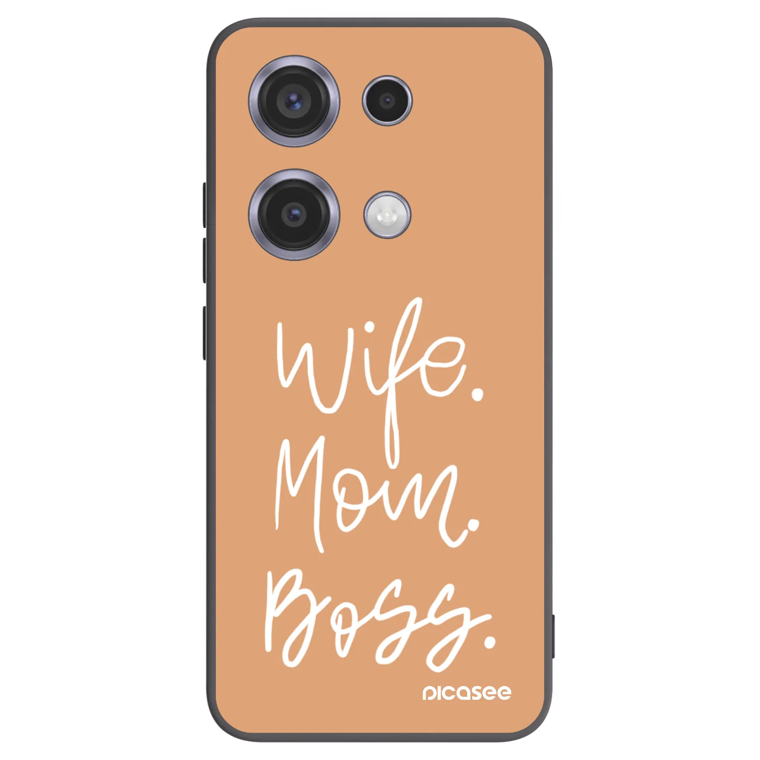 Picasee silikonski črni ovitek za Xiaomi Redmi Note 14S - Boss Mama