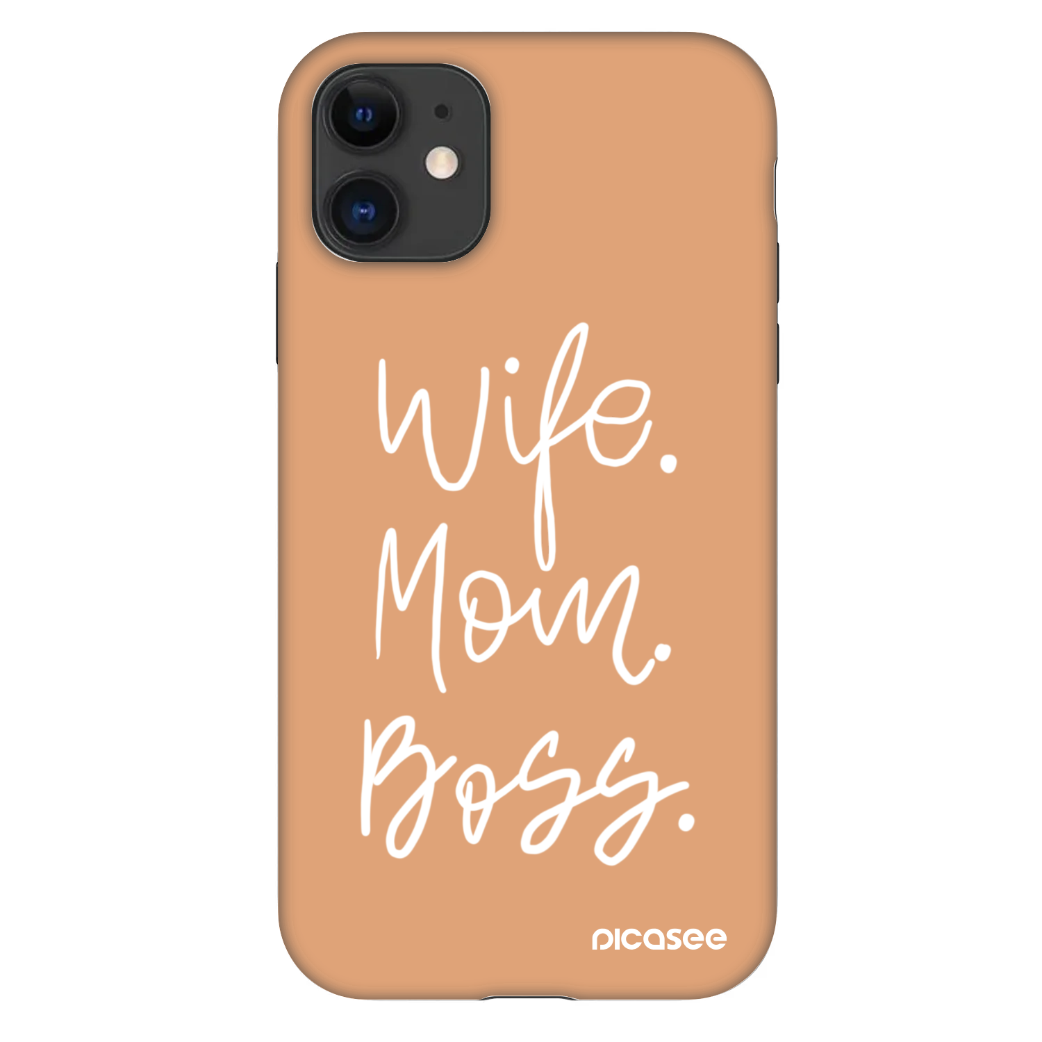 Picasee Fashion Case za Apple iPhone 11 - Boss Mama