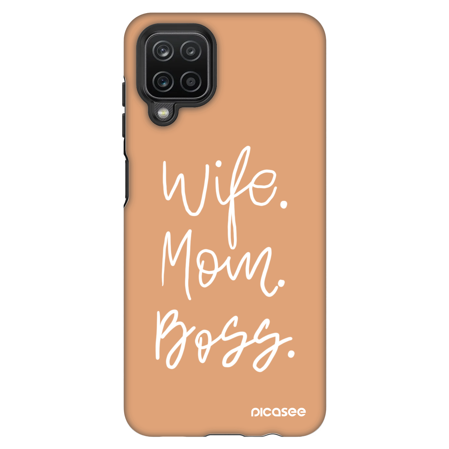 Picasee Fashion Case za Samsung Galaxy A12 A125F - Boss Mama