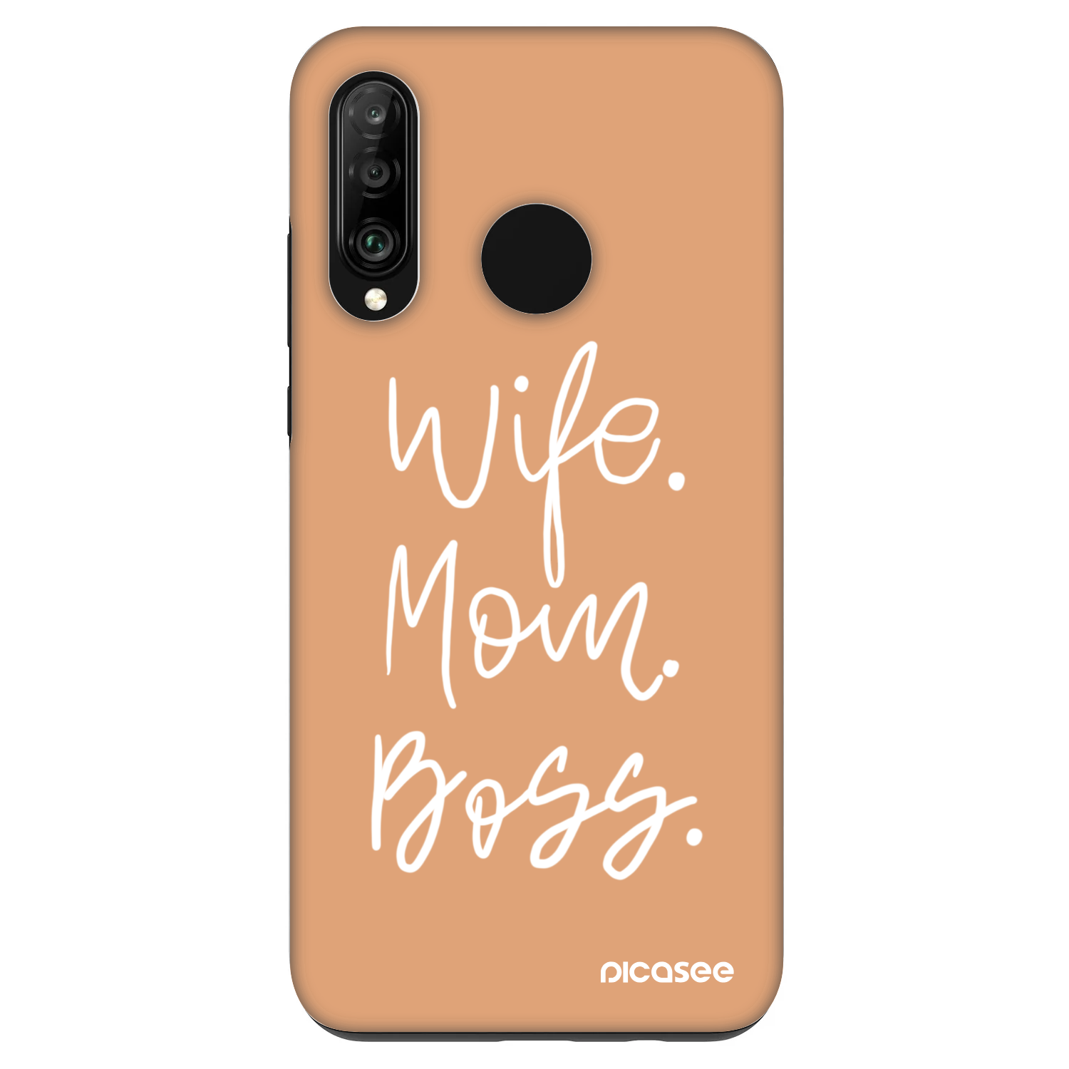 Picasee Fashion Case za Huawei P30 Lite - Boss Mama