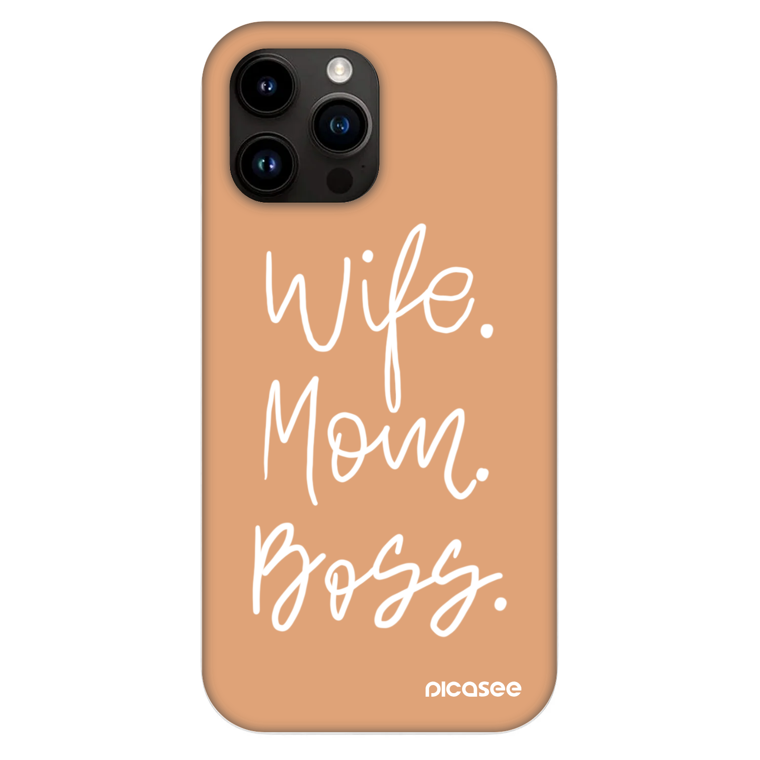 Picasee Fashion Case MagSafe za Apple iPhone 13 Pro Max - Boss Mama