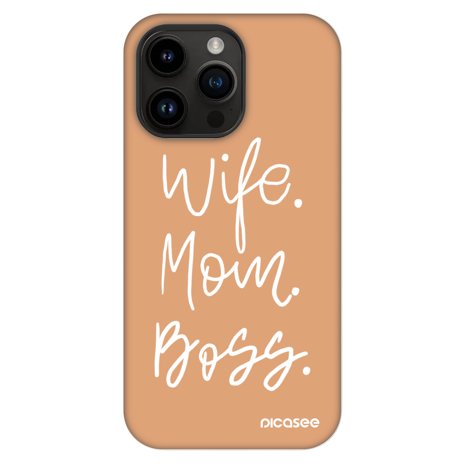 Picasee Fashion Case MagSafe za Apple iPhone 14 Pro Max - Boss Mama