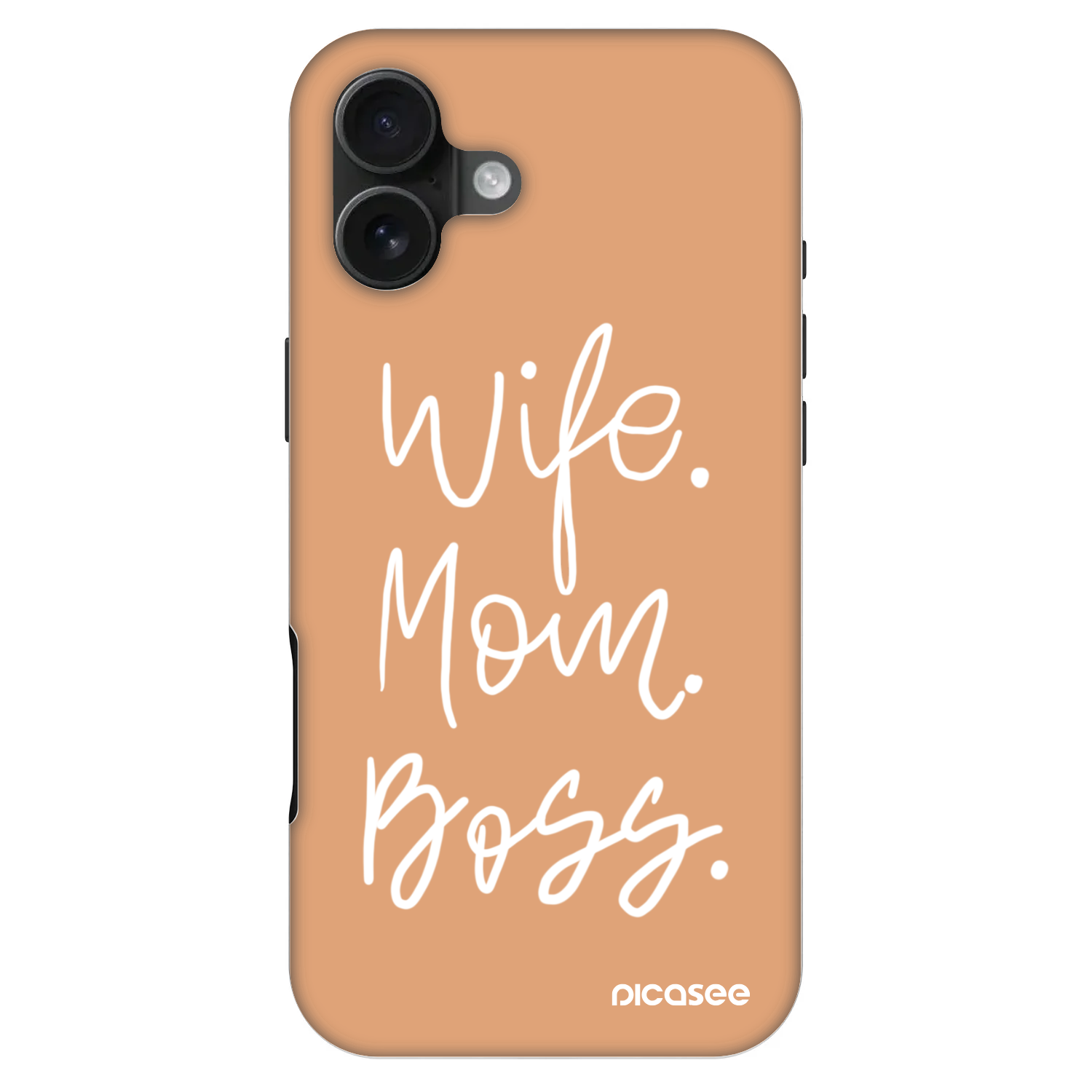 Picasee Fashion Case MagSafe za Apple iPhone 16 Plus - Boss Mama
