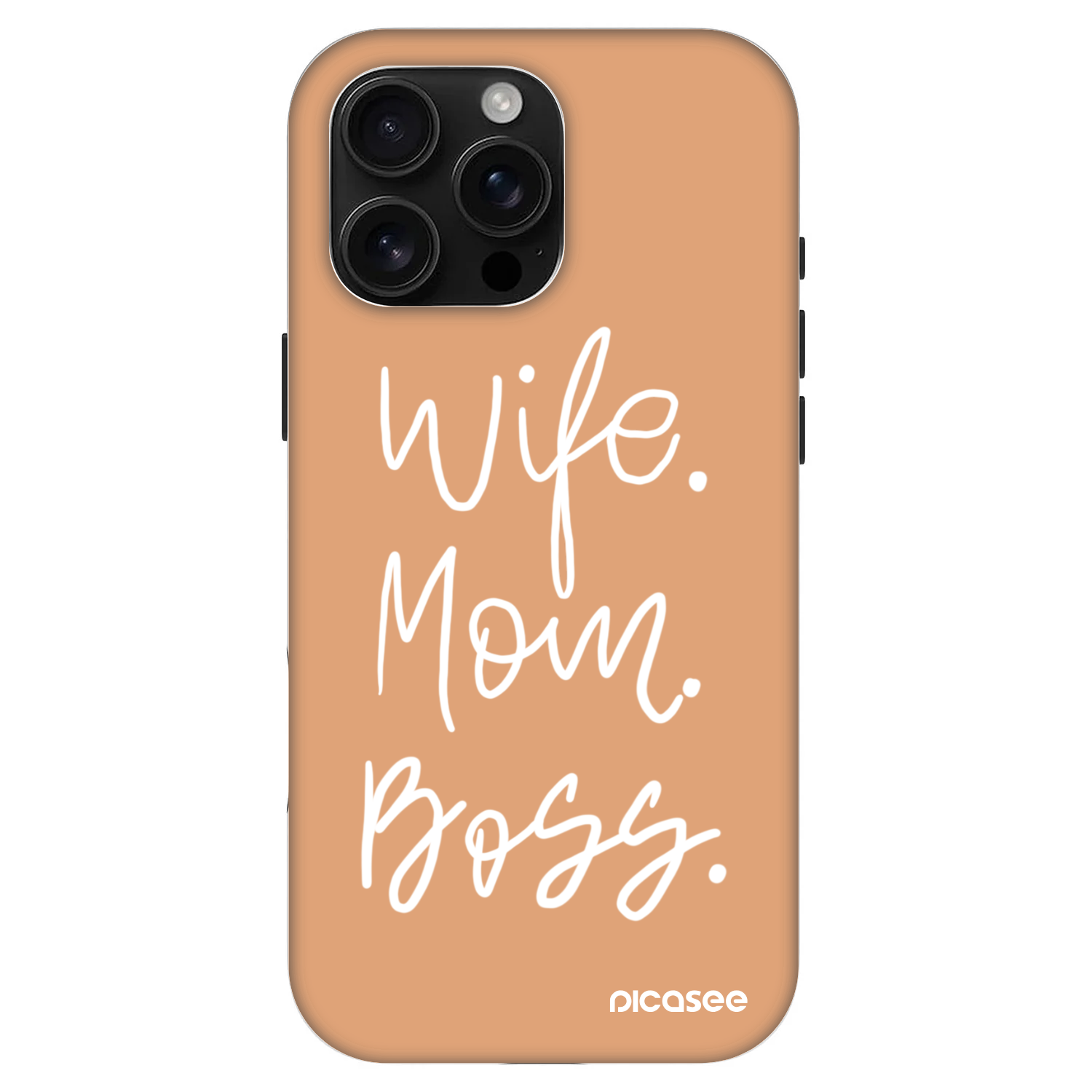 Picasee Fashion Case MagSafe za Apple iPhone 16 Pro Max - Boss Mama