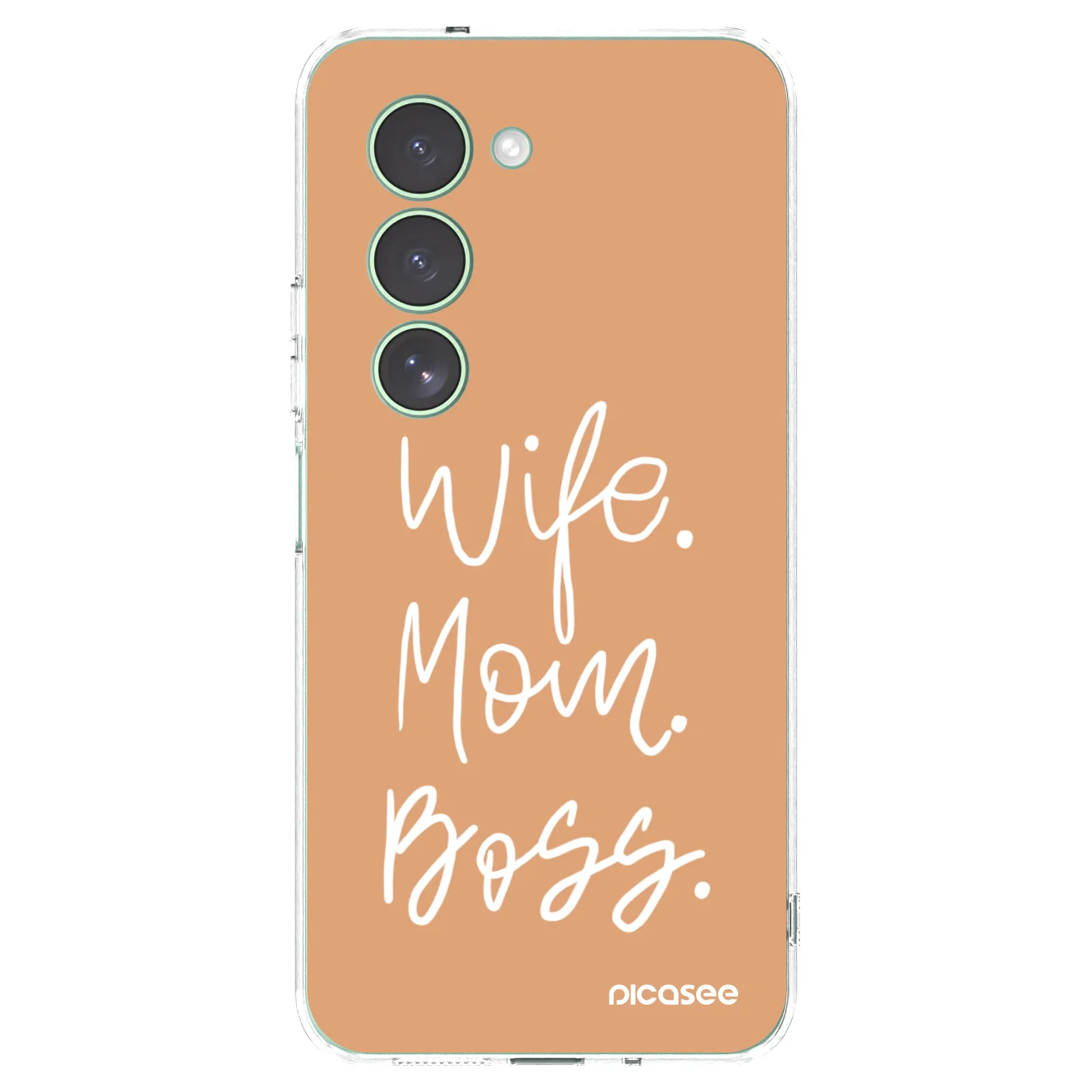 Picasee silikonski prozorni ovitek za Xiaomi Redmi 15 5G - Boss Mama
