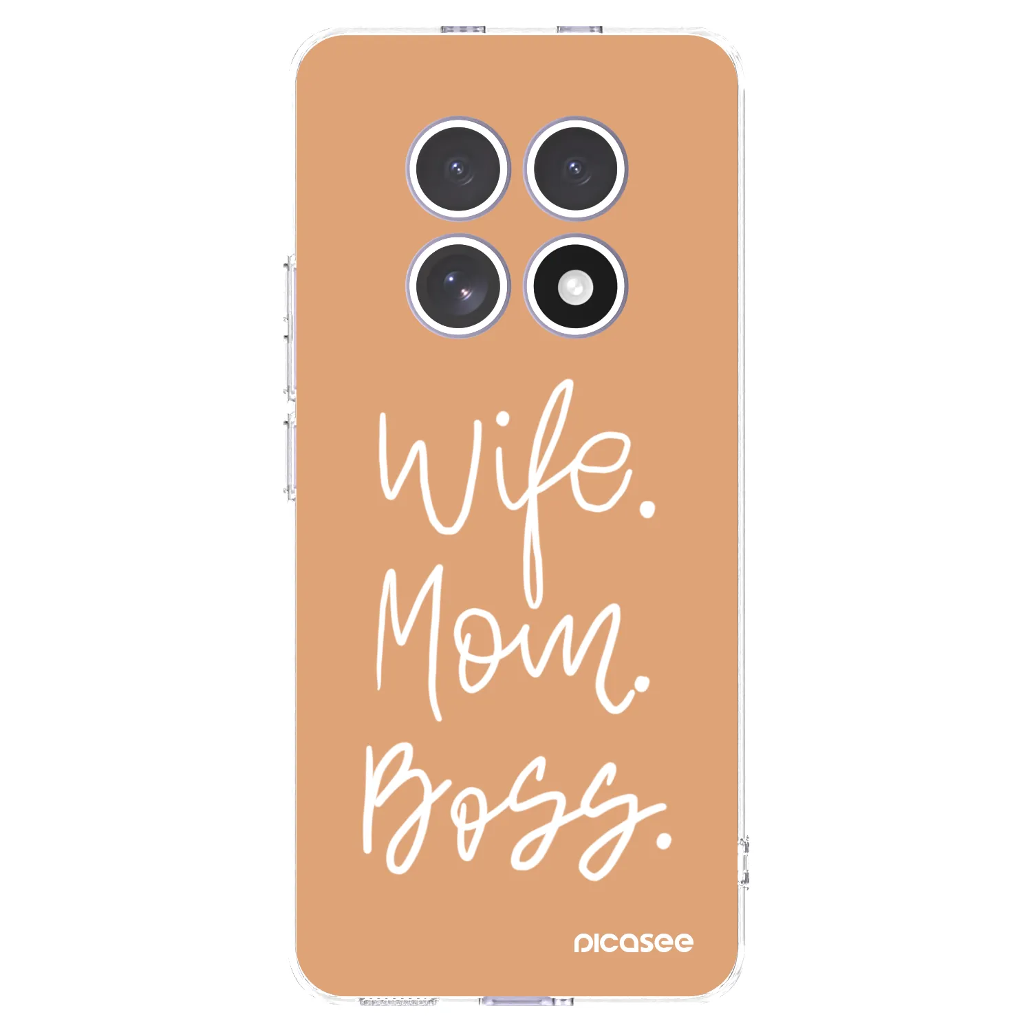 Picasee silikonski prozorni ovitek za Xiaomi Redmi Note 15 - Boss Mama