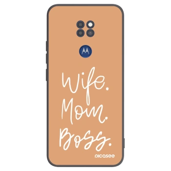 Ovitek za Motorola Moto G9 Play - Boss Mama