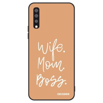 Ovitek za Samsung Galaxy A70 A705F - Boss Mama