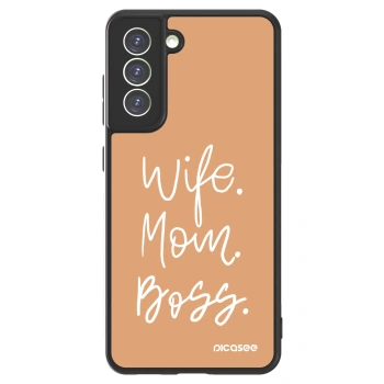 Picasee ULTIMATE CASE za Samsung Galaxy S21 FE 5G - Boss Mama