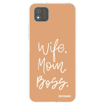 Picasee silikonski prozorni ovitek za Realme C11 (2021) - Boss Mama