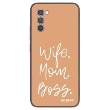 Ovitek za Motorola Moto G62 - Boss Mama