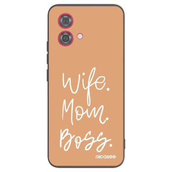 Ovitek za Motorola Moto G84 5G - Boss Mama