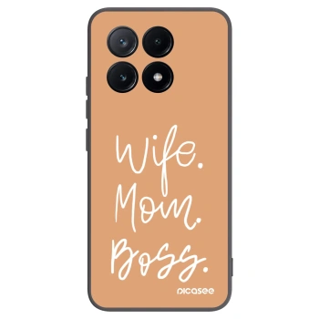 Picasee silikonski črni ovitek za Xiaomi Poco X6 Pro - Boss Mama
