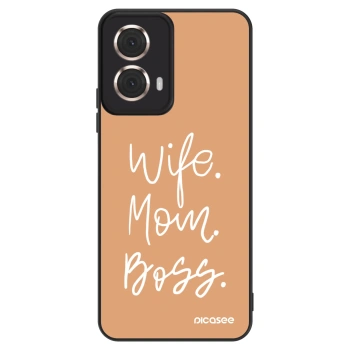 Ovitek za Motorola Moto G85 - Boss Mama