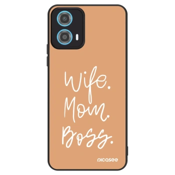Ovitek za Motorola Moto G34 5G - Boss Mama