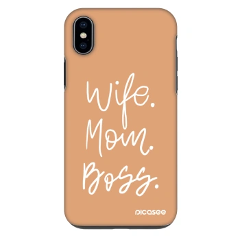 Ovitek za Apple iPhone XS Max - Boss Mama