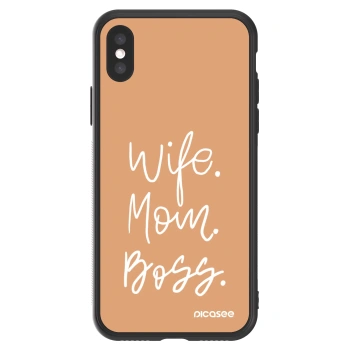 Picasee ULTIMATE CASE za Apple iPhone X/XS - Boss Mama