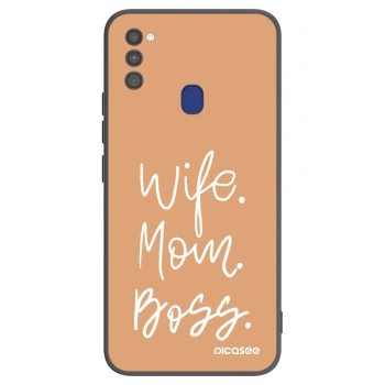 Ovitek za Samsung Galaxy M21 M215F - Boss Mama
