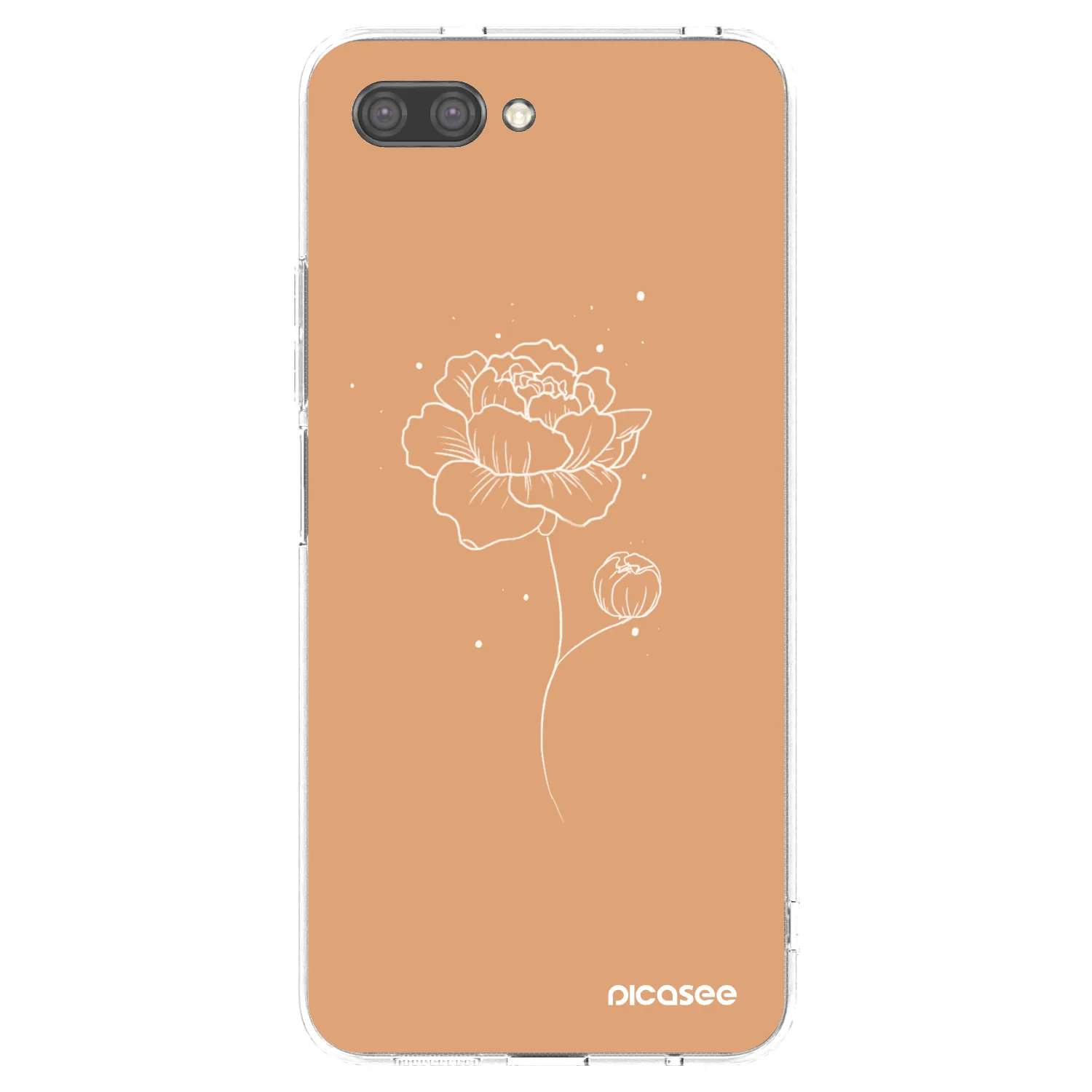 Picasee silikonski prozorni ovitek za Honor 10 - Peonies