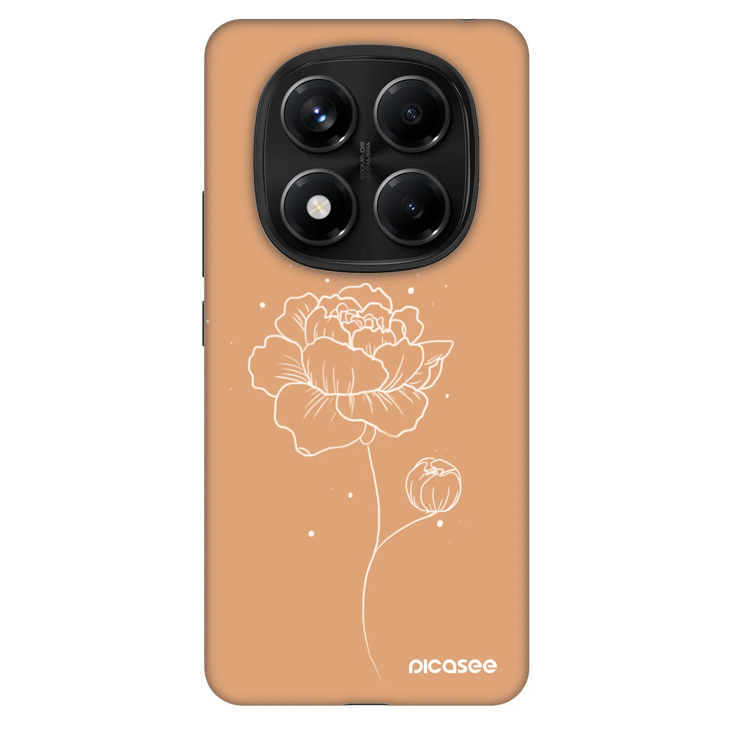 Picasee Fashion Case za Xiaomi Redmi Note 14 Pro 5G - Peonies