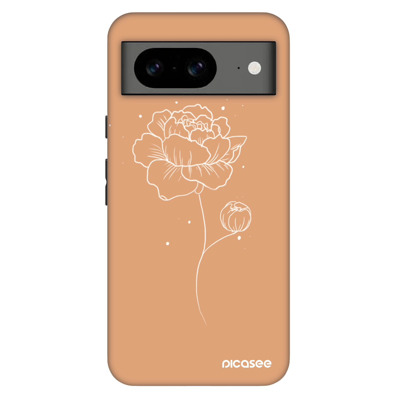 Picasee Fashion Case za Google Pixel 8 Pro - Peonies
