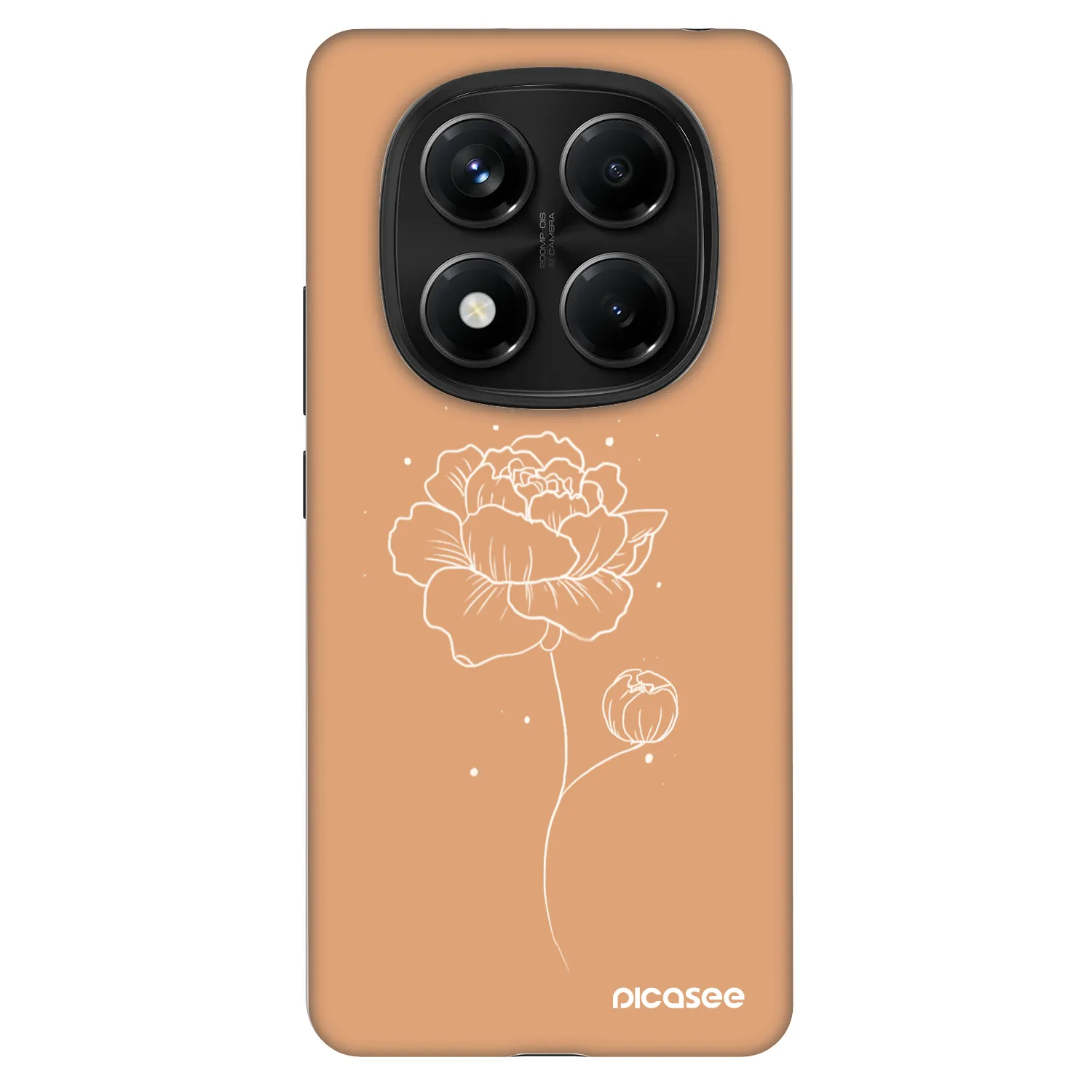 Picasee Fashion Case za Xiaomi Redmi Note 14 Pro 4G - Peonies