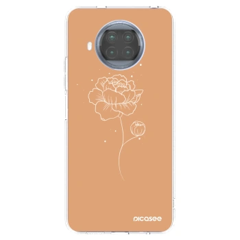 Picasee silikonski prozorni ovitek za Xiaomi Mi 10T Lite - Peonies
