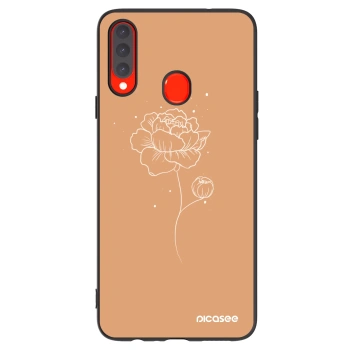 Ovitek za Samsung Galaxy A20s - Peonies