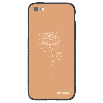 Ovitek za Apple iPhone 5/5S/SE - Peonies