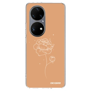 Ovitek za Huawei P50 - Peonies