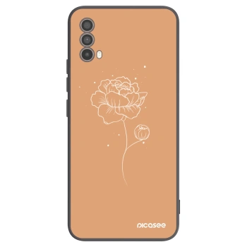 Ovitek za Motorola Moto E40 - Peonies